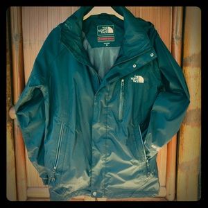 THE NORTH FACE Black waterproof jacket hooded